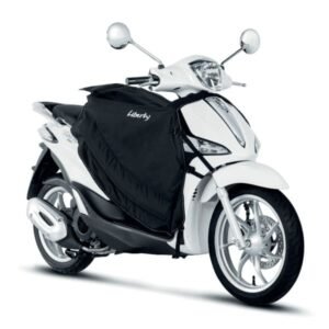 Manta cubrepiernas Piaggio Liberty vista lateral